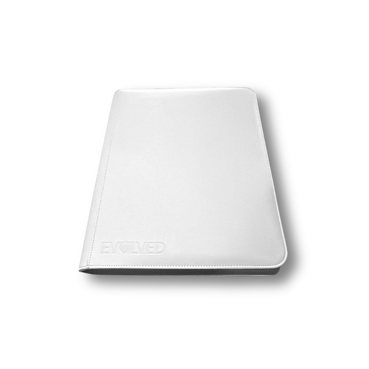 (15 UNITS) EVO-TECH TRIPLE WHITE TOP LOADER BINDER CASE